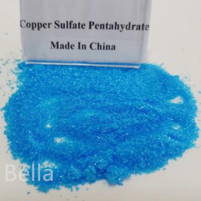 China Copper Salt CuSO₄·5H₂O, Animal Plant Trace Elements Copper Sulphate Pentahdyrate for sale