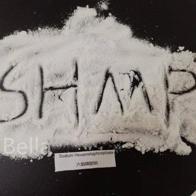 Chine 68%min Poudre de cristal blanc Hexametaphosphate de sodium pour la céramique, Cas 10124-56-8 SHMP pour le glaçage et l'émail à vendre