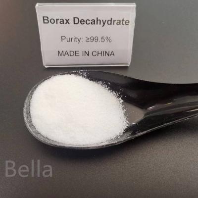 Chine CAS 1303-96-4 Décahydrate de borax pour la fabrication du verre, Turquie ETi Maden Tétraborate de disodium Décahydrate Na2B4O7.10H2O pour le verre optique à vendre