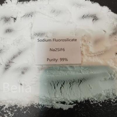 China CAS 16893-85-9 Na2SiF6 Wit kristal poeder zuiverheid 99% natrium silicifluoride voor borosilicaatglas Te koop