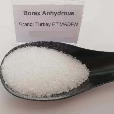 China Weißes Granulat CAS 1330-43-4 Disodiumtetraborat Wasserlos ETiBOR-68 Borax Wasserlos Na2B4O7 Borax für den Goldbergbau zu verkaufen