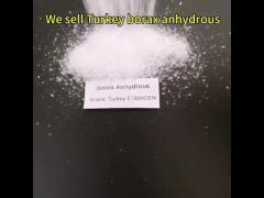 White Granular Sodium Tetraborate Na2B4O7, CAS 1330-43-4 Borax Anhydrous for Gold Mining