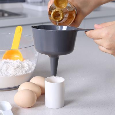 China Sustainable Multifunctional 9 Pieces Set Plastic Measuring Cups And Cup Set Kitchen Cooking Tools for sale