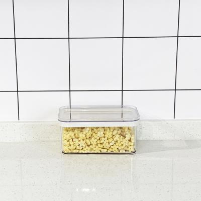 China Viable Organizer 0.9L Container Pantry Storage Clear BPA Free Plastic Box for sale