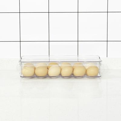 China Food Packaging Egg Holder Tray For Refrigerator Household Fresh Egg Storage Container For Refrigerator for sale