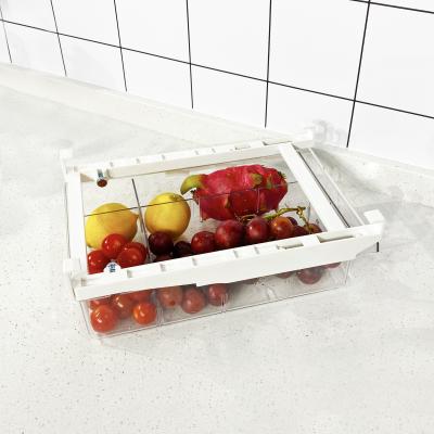 China Food Packaging Refrigerator Organizer Plastic Fridge Food Storage Container for sale