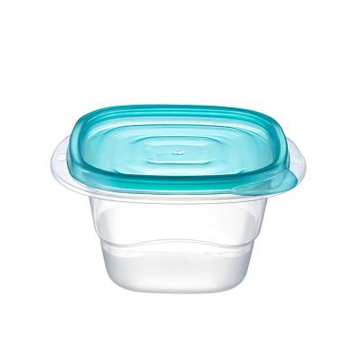 China 560ml Sustainable Plastic Food Grade BPA Free Take Alongs Food Storage Container for sale