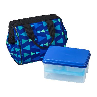 China Freshness Keeping Lunch Box Bag Set Insulated Waterproof Thermal Lunch Kit Lunch Bag for sale