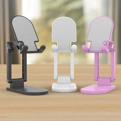 China Easy-to-use Adjustable Foldable Universal Multi-angle Tablet Phone Desk Holder Stand Desk for sale