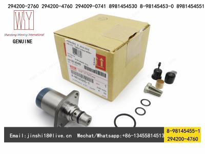 China ISUZU Genuine SCV Overhaul Kit 294200-2760, 294200-4760, 294009-0741 for 8981454530, 8-98145453-0, 8981454551, 8-9814545 for sale