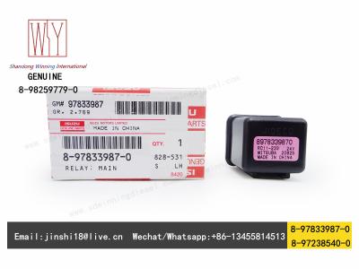 China ISUZU GENUINE AND NEW MAIN RELAY 8-97833987-0 8-97238540-0 8-98259779-0 8978339870 8972385400 8982597790 for sale