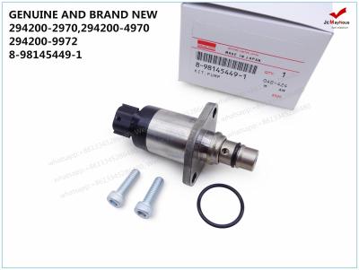 China GENUINE AND BRAND NEW SUCTION CONTROL VALVE,SCV 8-98145449-1 294200-2970 294200-4970 294200-9972 for sale