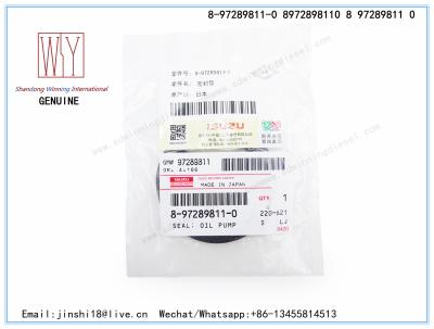 China ISUSU GENUINE FUEL PUMP OIL SEAL 8-97289811-0 8972898110 8 97289811 0 for sale