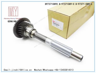 China ISUZU GENUINE AND NEW SHAFT, TOP GEAR 8-97371089-0 8 97371089 0 8973710890 for sale