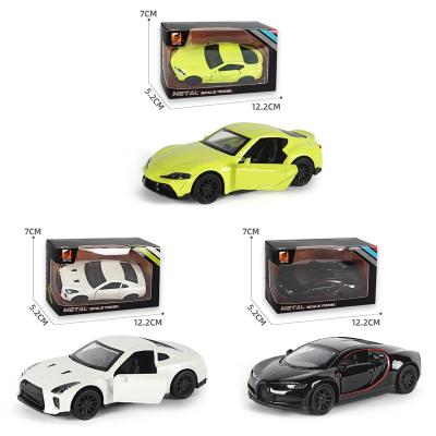 China Pull Out Amazon Hot Selling 1:43 Diecast Car 1:43 Toy Cars For Kids for sale