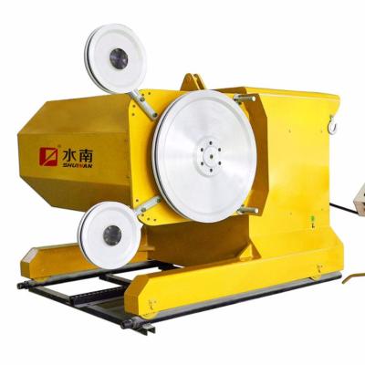 China Factory 55KW Granite Diamond Wire Saw Stone Cutting Machine for sale