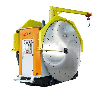 China YZK-1360/1900 Factory Double Blade Use Stone Cutting Machine For Granite And Marble for sale