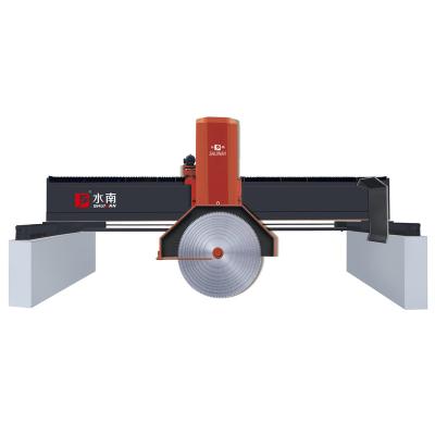 China Building Material Shops Automatic Multi Blade Type Stone Block Cutting Bridge Machine for sale