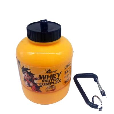 China Viable FREE SAMPLE Workout Shaker Bottle Gym Logo Custom Protein Powder Container for sale