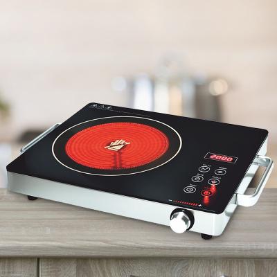 China Smart hot plate stove hotel 220V cooktops electric infrared stoves for sale