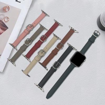 China Leather Suitable for Apple Watch 8ultra8 Alpine ring style with the same nylon braid new style for sale