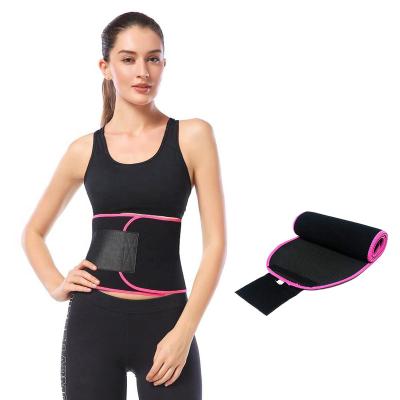 China Adjustable In Running New Styles Colorful Waist Trainers For Ladies Double Strap Sports Workout Neoprene Waist Support Waist Trainer for sale