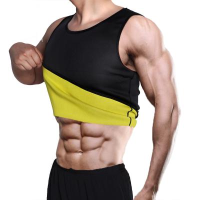 China 2020 Hot Selling Men's QUICK DRY Body Shaper Slimming Corset Vest Sauna Body Shaper Waist Trainer for sale