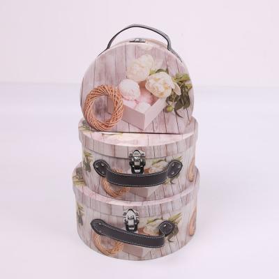 China Shihao Handmade Fancy Suitcase Packaging Boxes For Baby Clothes for sale