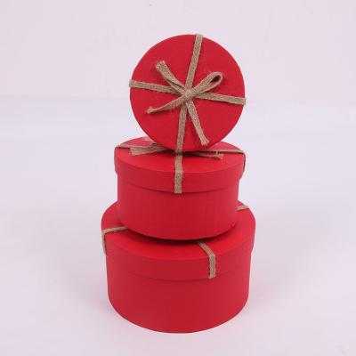 China 2247 handmade beautiful paper gift box with ribbon closure for sale