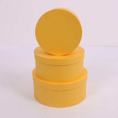 China 2245 Handmade Full Color Cardboard Round Hat Box Wholesale for sale