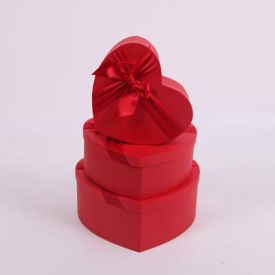 China 3365 Shihao handmade festival heart shape handmade box with ribbon tie for sale