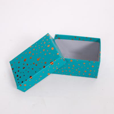 China Small Shihao S114 Handmade Paper Gift Packaging Box With Gold Hot Stamping for sale