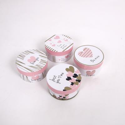 China Small Shihao S139 Hat Paper Box Round Shape Handmade Gift Boxes With Cover for sale