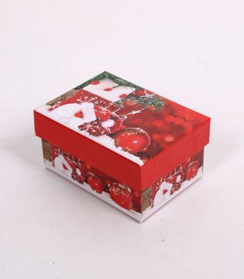 China Small Handmade Decorative Christmas Custom Packaging Gift Boxes With Lids for sale