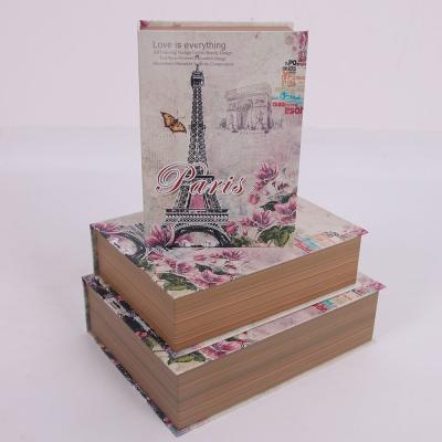 China Hot-selling handmade shihao 8029 book shape storage box with magnetic closure for sale