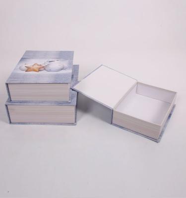 China Handmade 8029 shihao paper book shape luxury box with magnetic closure for sale