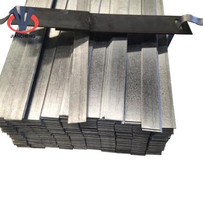 China Cheap foundation price galvanized flat product z30 z60 12mm gi hot dip galvanized flat product bars for sale