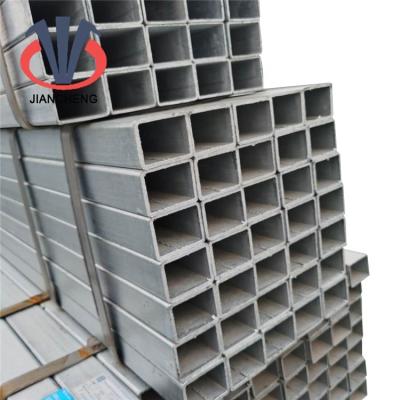 China Liquid Pipe Hot Dipped Iron Galvanized Steel Tube 2x4 6x10 20x40 40x60 Galvanized Rectangular Steel Pipe Price for sale