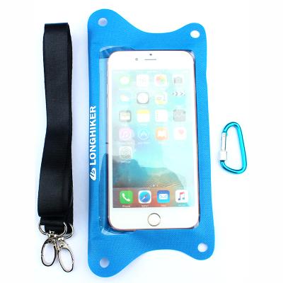 China Universal Selling Mobile Phone TPU Pocket Touch Screen Durable Take-Away Waterproof Warm Shell Dive Cover for sale