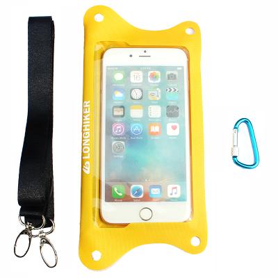 China Universal Selling Mobile Phone TPU Pocket Touch Screen Durable Take-Away Waterproof Warm Shell Dive Cover for sale