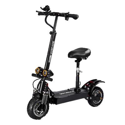 China 2021 Boyueda Unisex Beast Electric Scooter 3200 Watt Dual Motors Upgraded Version Standing Adult Foldable Electric Scooter With Seat for sale