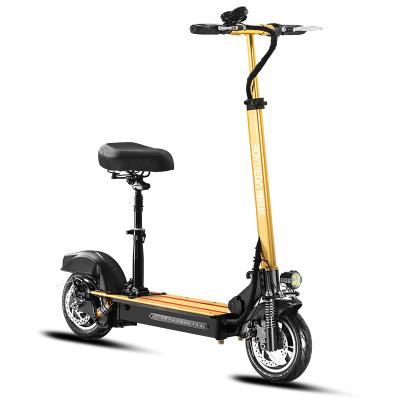 China Boyueda H48 Unisex Electric Scooter 10 Inch 48v 26ah 500W Foldable High Speed ​​Car for sale