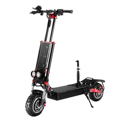 China BOYUEDA S4 unisex electric scooter adult 11 inch dual tire 60V 28AH lithium battery 5600W off-road motors folding high speed for sale