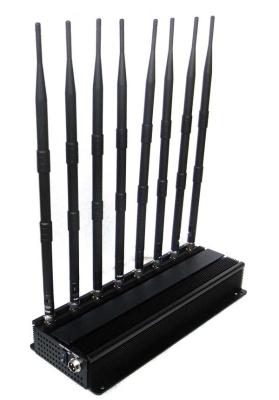 China Signal jammer | Adjustable 15W High Power Mobile Phone WiFi UHF Signal Jammer for sale