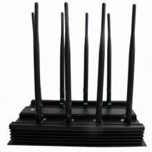 China Signal jammer | Adjustable 3G 4G Wimax Phone Jammer & GPS VHF UHF Bluetooth Signal Blocker for sale