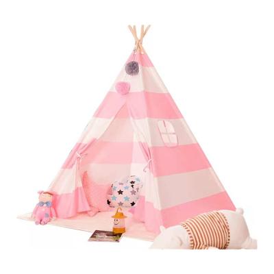 China Easy Assembly Kids Teepee Play Tent Baby Toddler Teepee Tent for Girls Boys Playhouse Indoor Playhouse Tents for Kids for sale