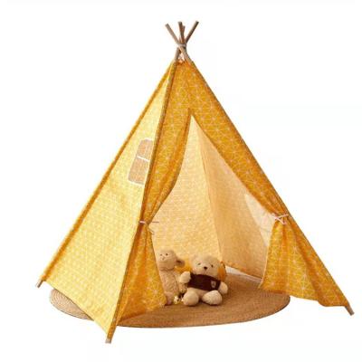 China Easy Assembly Teepee Tent for Play Kids Teepee Play Tent Indoor and Outdoor Portable Tent for Boy and Girls for sale