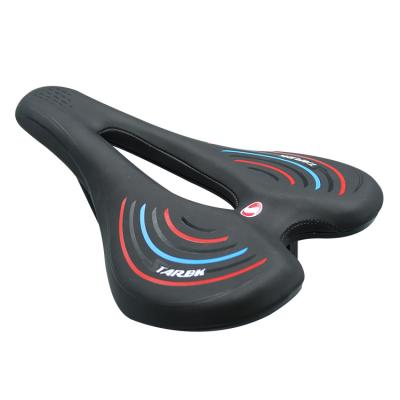 China ORIGINAL DESIGN Bicycle Seat PVC Saddle Leather Breathable Comfortable Ergonomics Design For Mountain Bikes, Road Bikes for sale