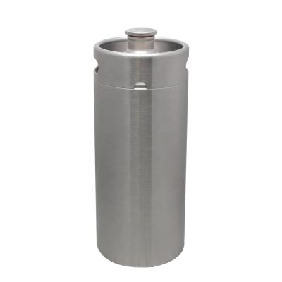 China Hot Selling Beverage 304 Stainless Steel 4L MINI THIN BARREL INSULATION SLEEVE 2L/3.6L/4L/5L/8L/10LBeer OPTIONAL Keg Shaker for sale