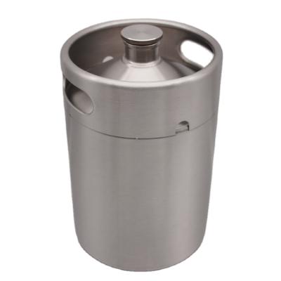 China Beer house brew custom food grade beer keg mini stainless 5l empty beer keg for sale for sale